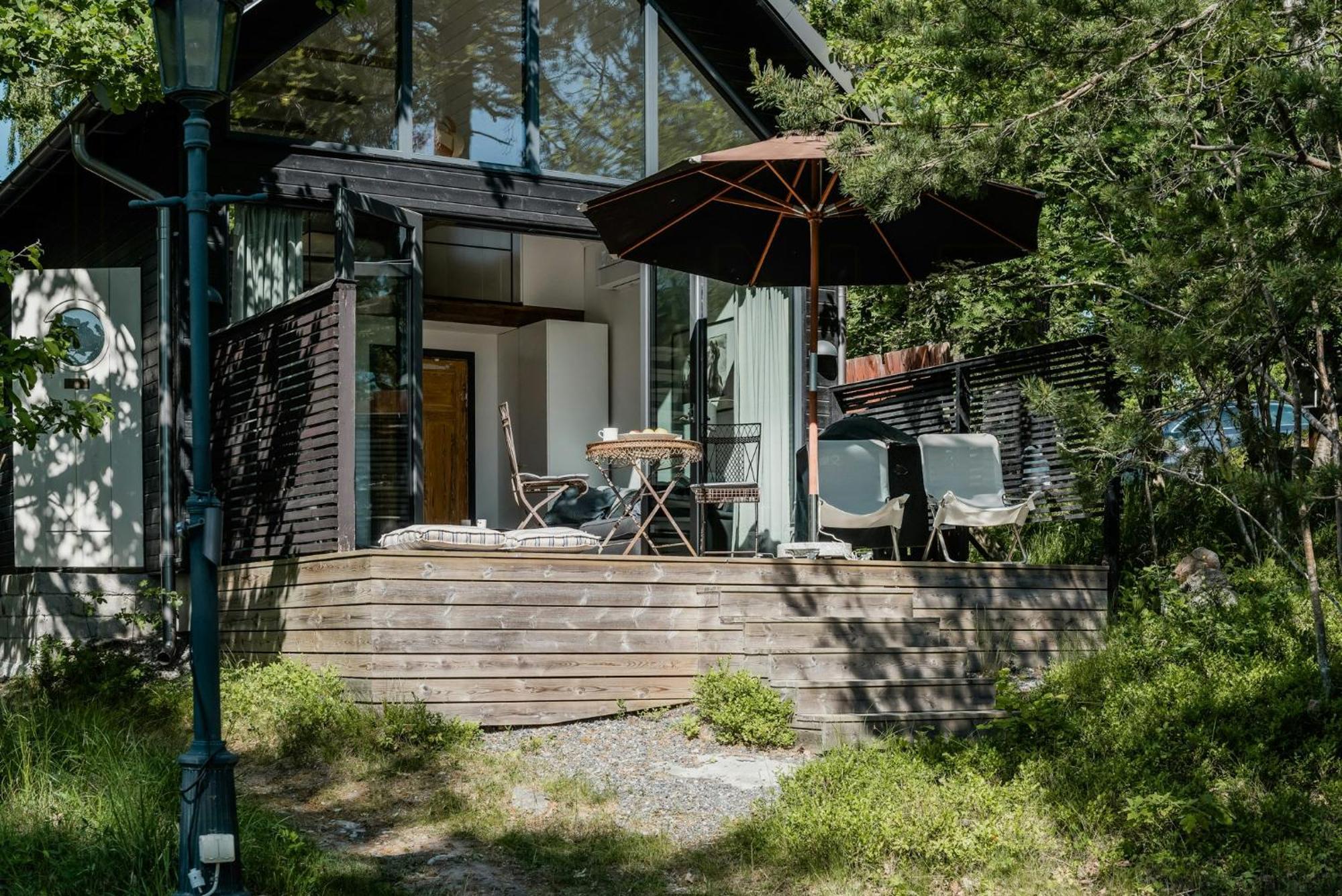 Charmerende Feriehus Med Havudsigt Naer Stockholm Värmdö Екстериор снимка